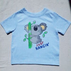Garanimals baby boy blue Koala shirt